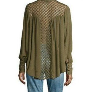 Free people the best blouse button down